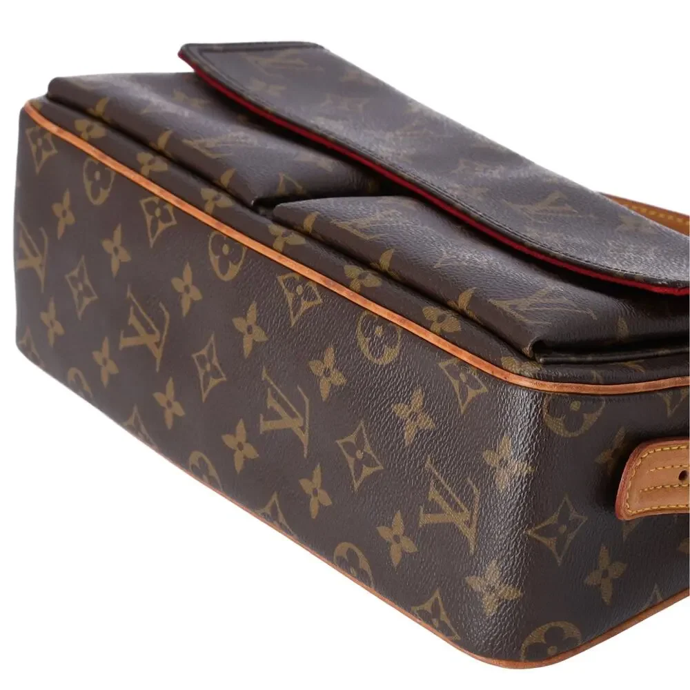 Louis Vuitton Viva Cite MM Monogram Shoulder Bag M51164 Brown